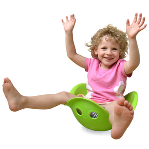 MOLUK Bilibo Green spin and balance toy, alternative view 2