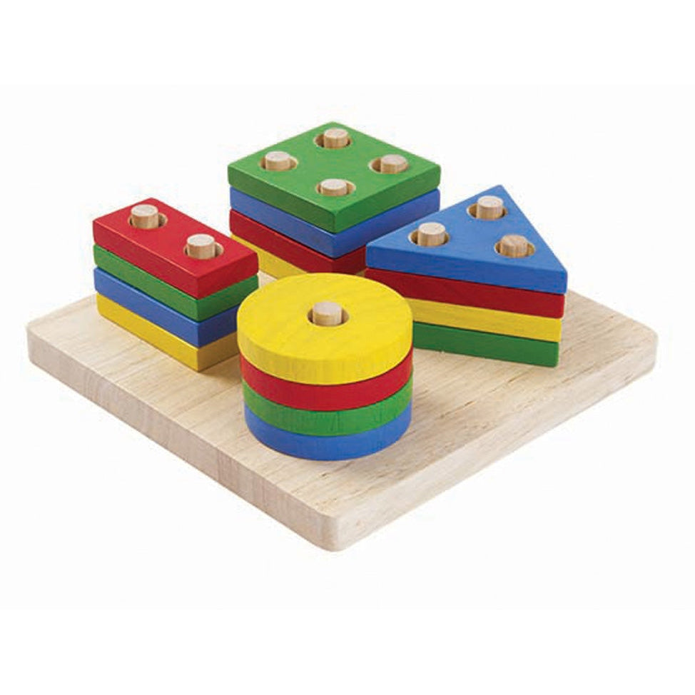 Geometric Sorting Board PlanToys