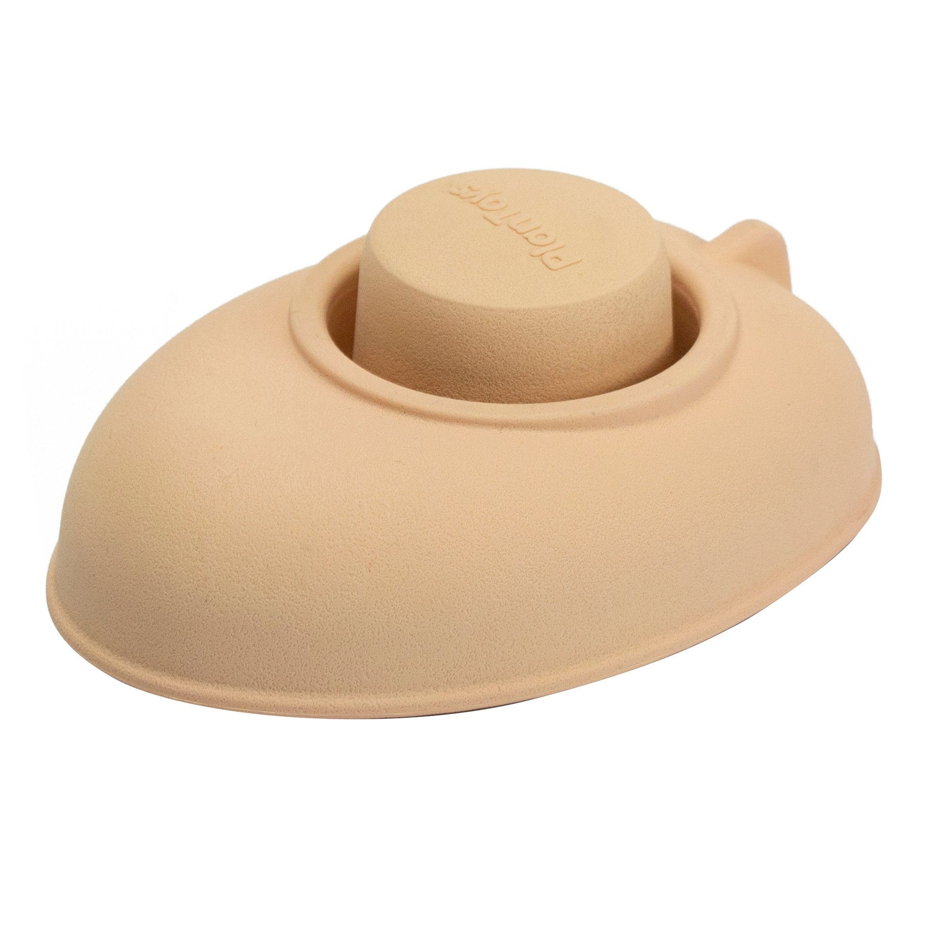 PlanToys Rubber Convertible Boat - Pastel Orange