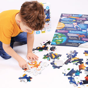 Banana Panda Observation Puzzle Space, being played with