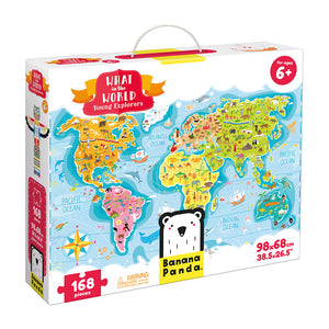Banana Panda What in the World Young Explorers Puzzle, in its box
