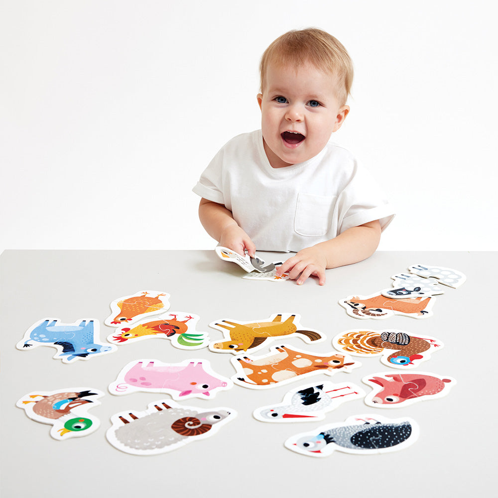 Banana Panda Progressive Puzzles Farm Animals