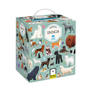 Banana Panda Puzzlove Dogs Jigsaw, in its box