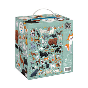 Banana Panda Puzzlove Dogs Jigsaw, in its box