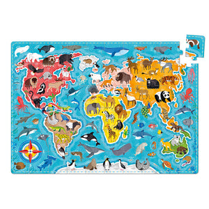Banana Panda Puzzlove Animals Around the World Jigsaw
