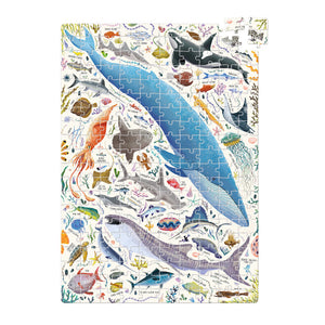 Banana Panda Puzzlove Ocean Animals 200-Piece Jigsaw