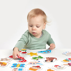 Banana Panda My First Puzzles Happy Pairs, being played with
