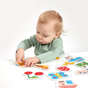 Banana Panda My First Puzzles Happy Pairs, being played with
