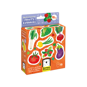 Banana Panda My First Puzzles Fruits & Veggies, in its box