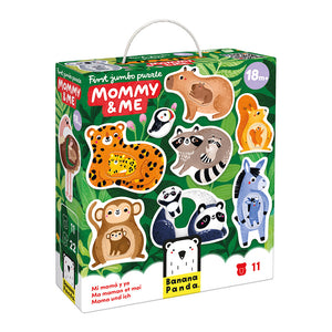 Banana Panda First Jumbo Puzzle Mummy & Me, in its box