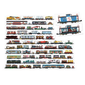 Banana Panda Mix and Match Trains Puzzle