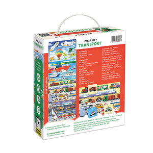 Banana Panda Transport Toddler Puzzle, in its box