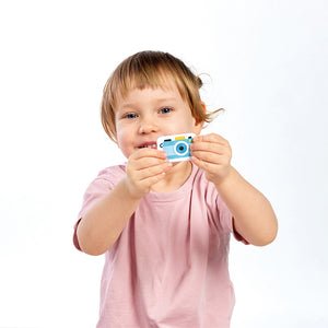 Banana Panda Play-as-You-Go Puzzle Camper Van, being played with