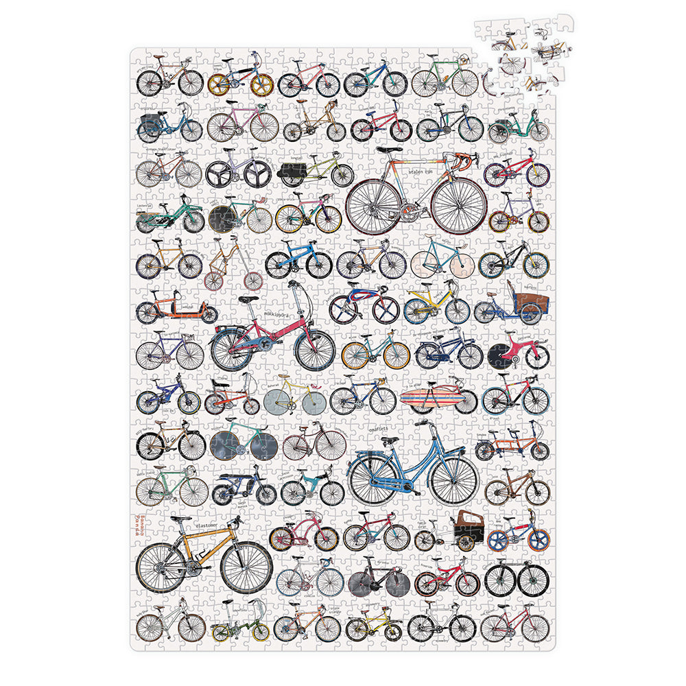 Banana Panda Puzzlove Bicycles (1000pc Jigsaw)