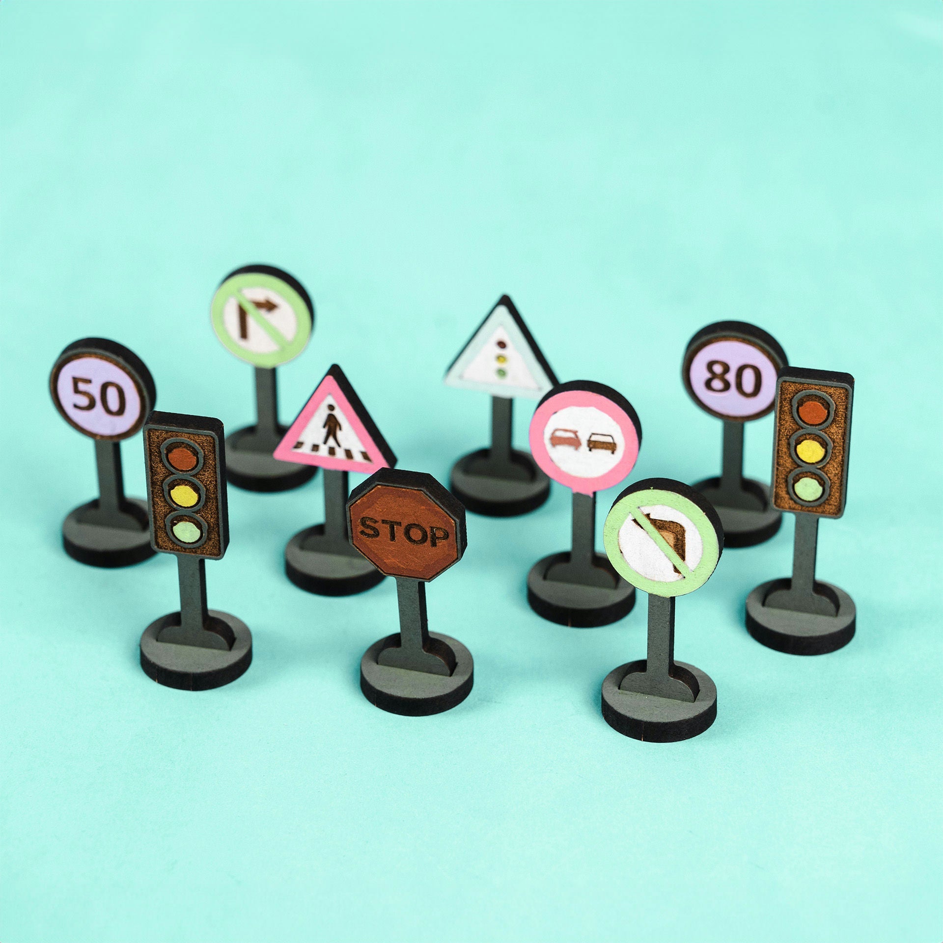 Crateit Town | Traffic & Road Signs Pack