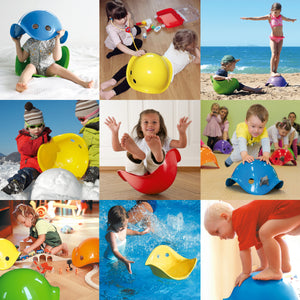 MOLUK Bilibo Red spin and balance toy, alternative view 4