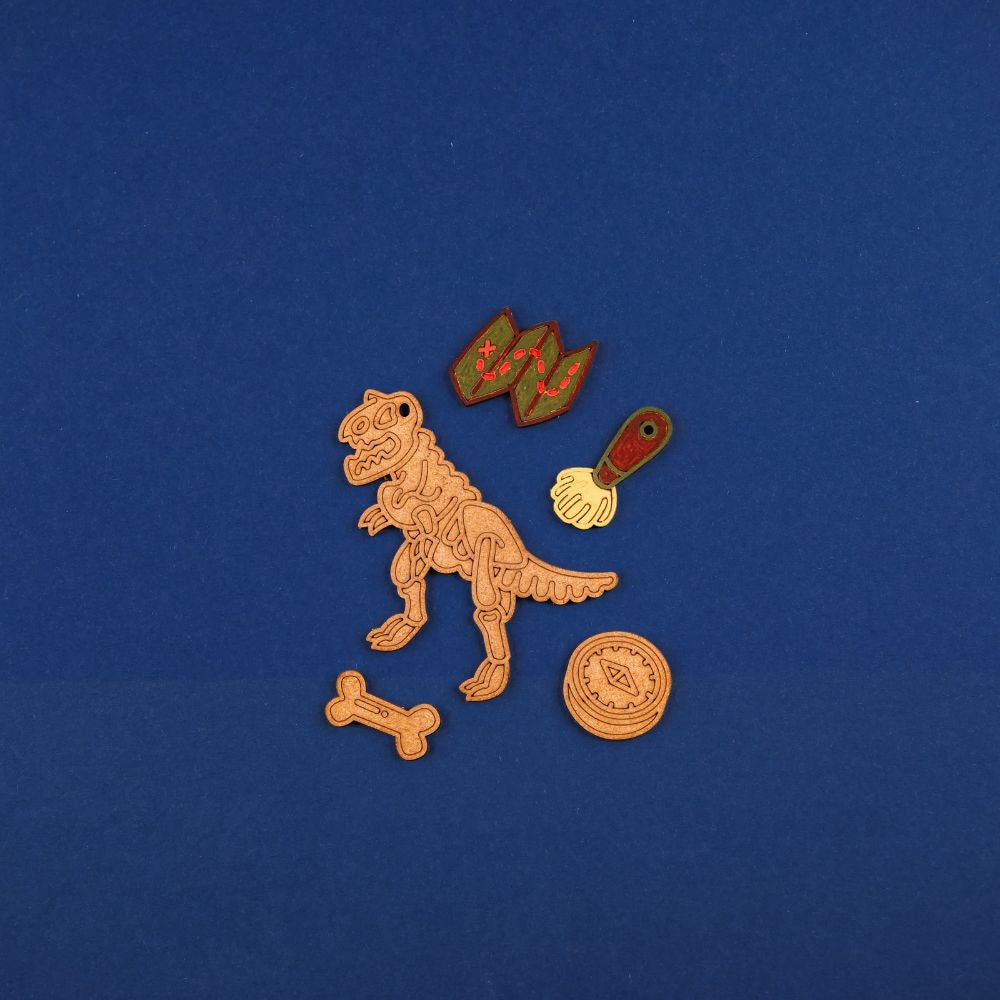 Crateit Dinosaur | Fossil | Wooden Art & Craft Kit