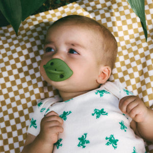 Oli & Carol Greens Edition natural rubber baby dummy