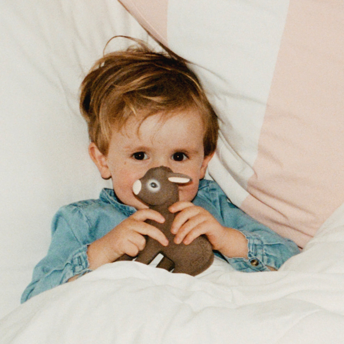 Oli & Carol Hector the Donkey Natural Rubber Baby Teether