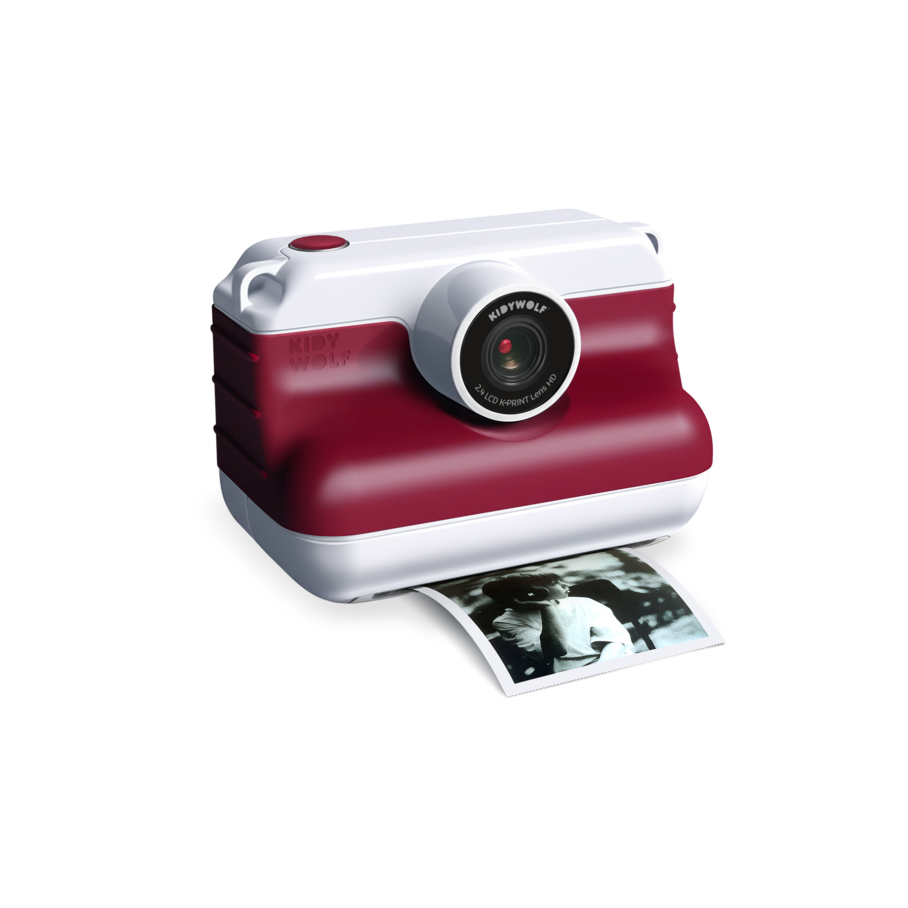 KPRINT Instant Thermal Printing Camera Red