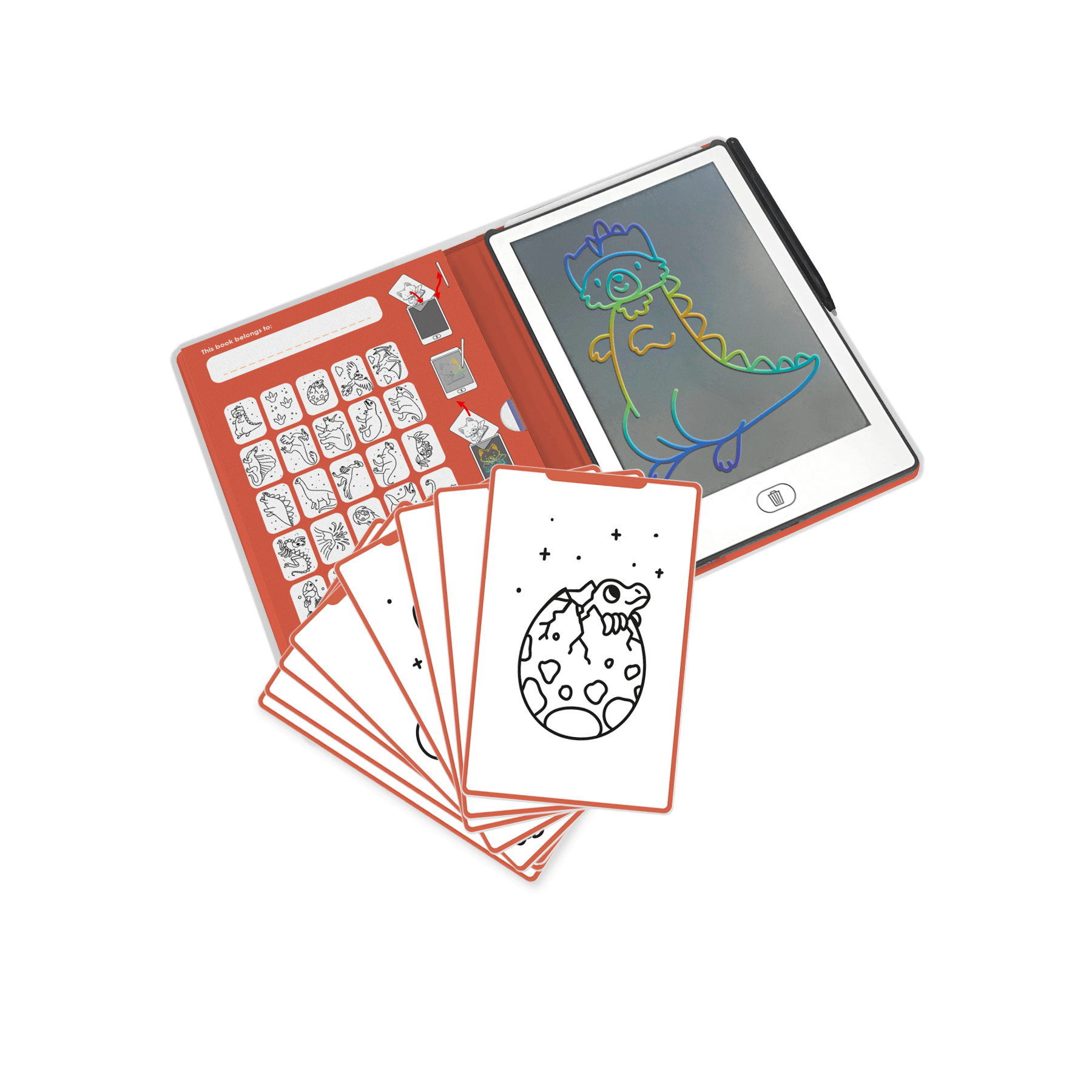 KIDYDRAW MINI LCD Drawing Tablet Dinosaurs