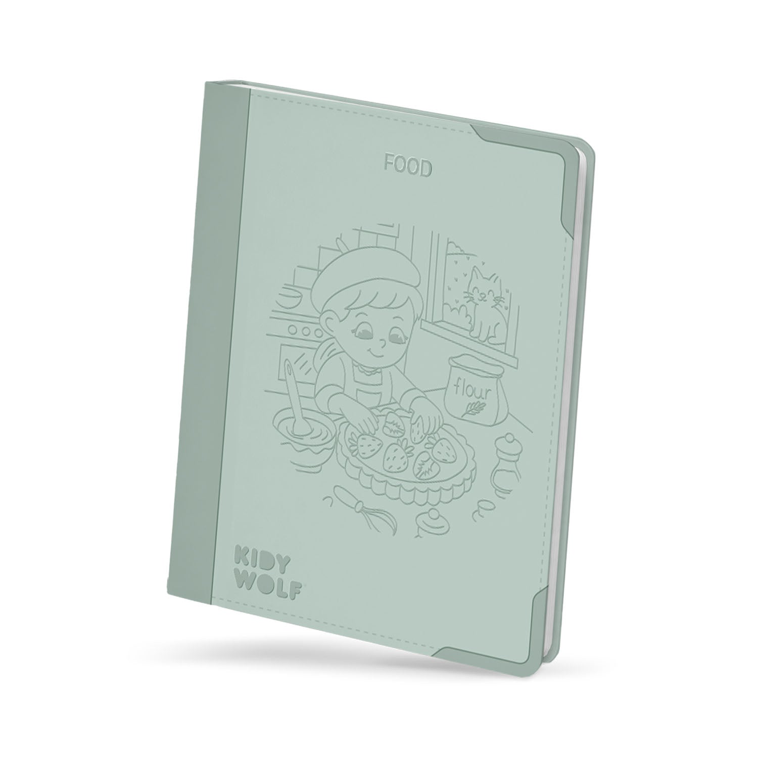 KIDYDRAW PAD Illuminated Drawing Pad Food Around the World by Kidywolf