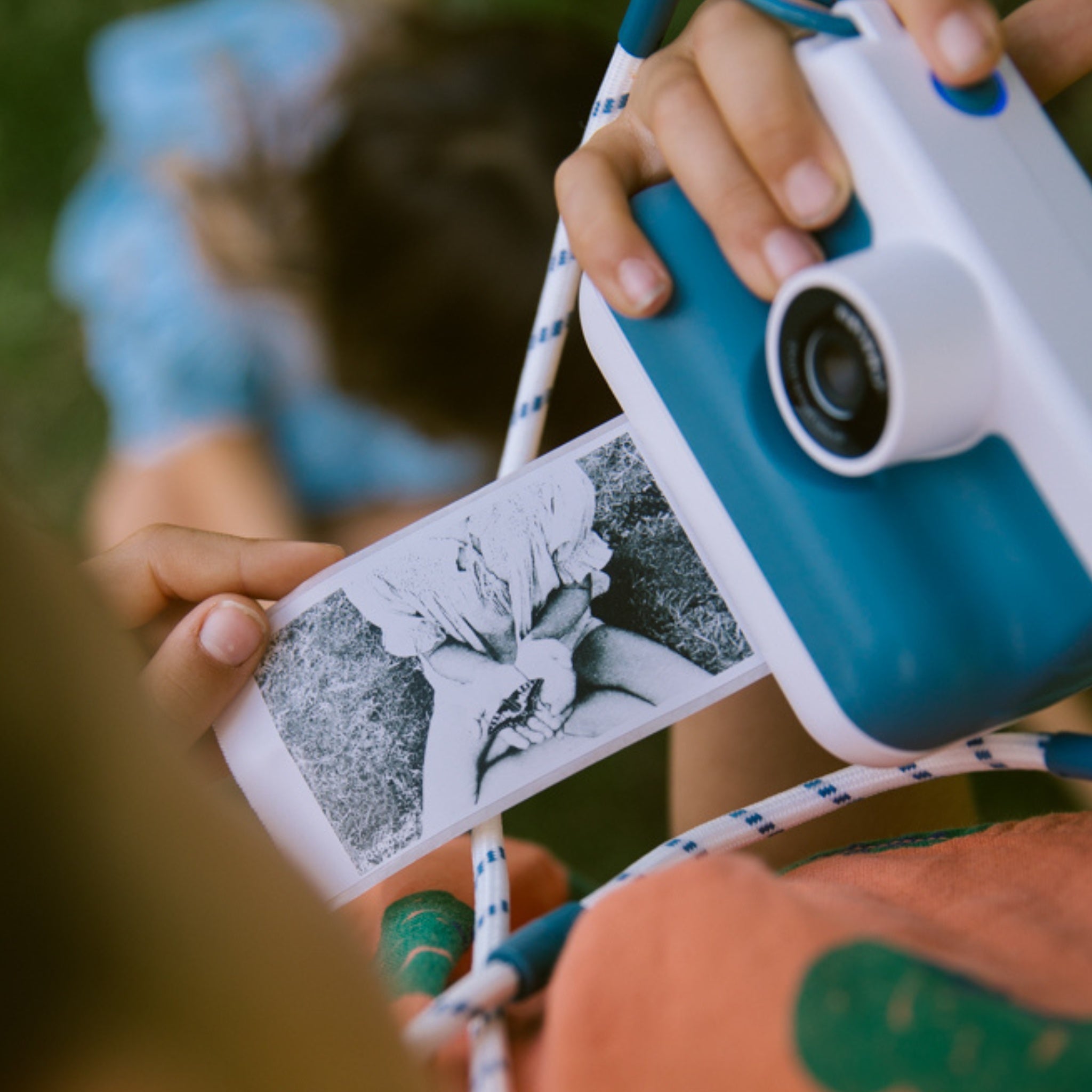 KPRINT Instant Thermal Printing Camera Blue