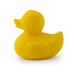 Shop the yellow natural rubber duck bath toy.