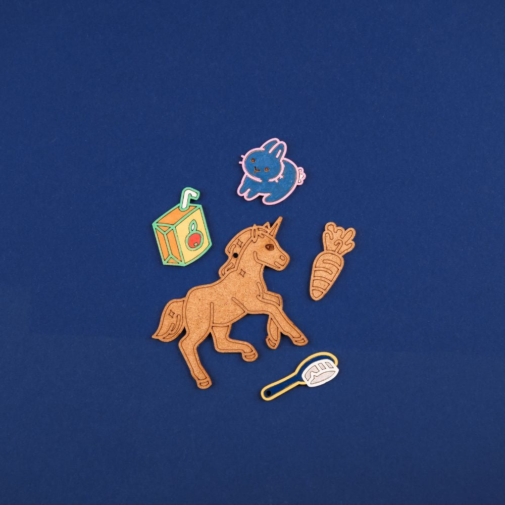 Crateit Unicorn | Juni | Wooden Art & Craft Kit