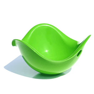 MOLUK Bilibo Green spin and balance toy, spinning