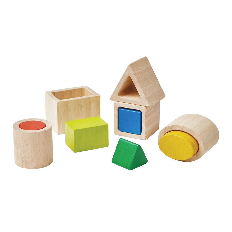 Geo Matching Boxes PlanToys