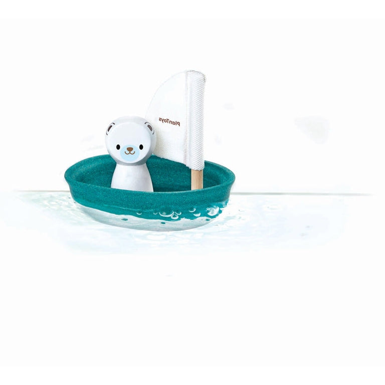 Sailing Boat-Polar Bear PlanToys