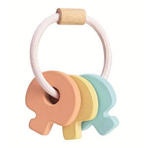Key Rattle Pastel PlanToys