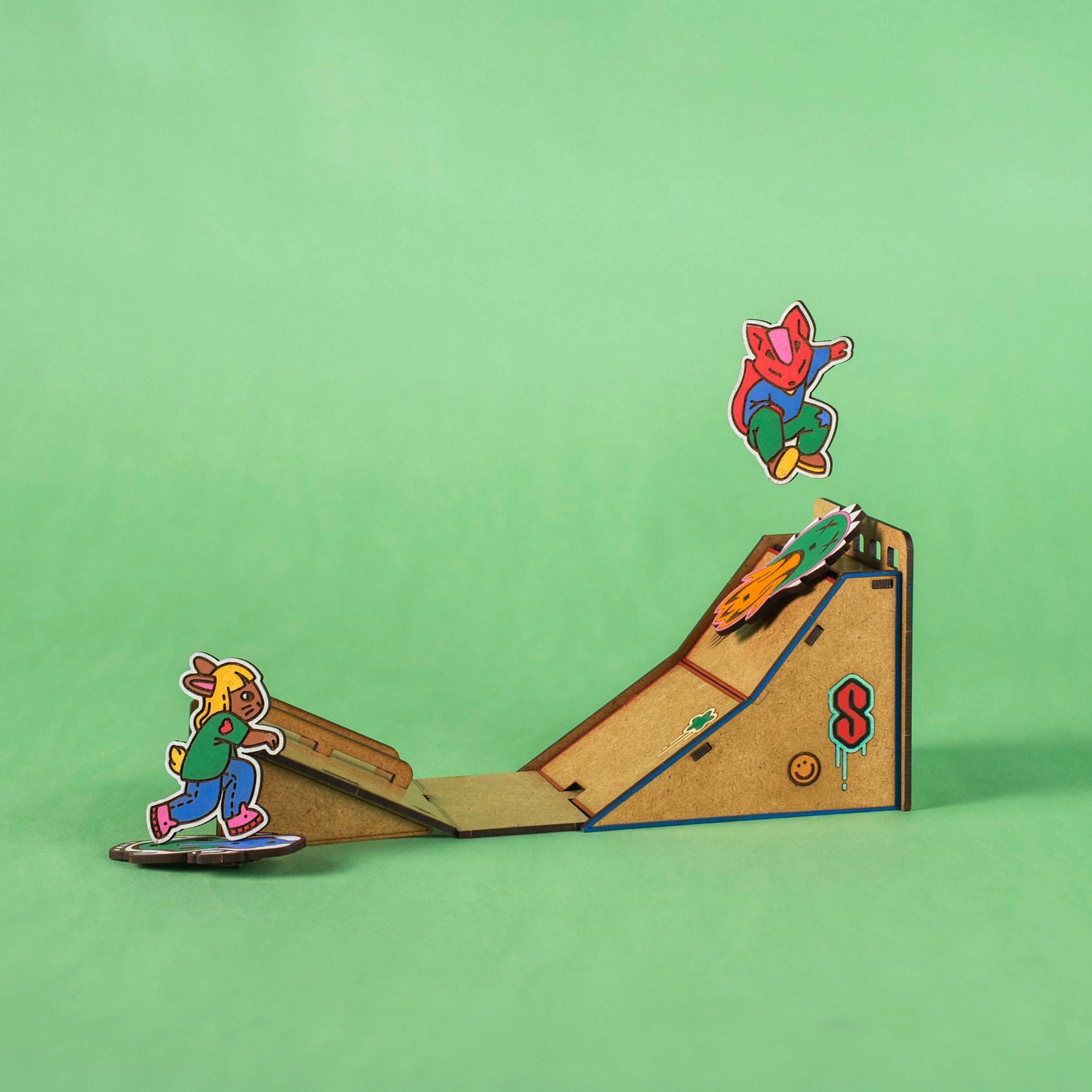 Crateit Suntopia | Spark & Loud | Wooden Art & Craft Kit