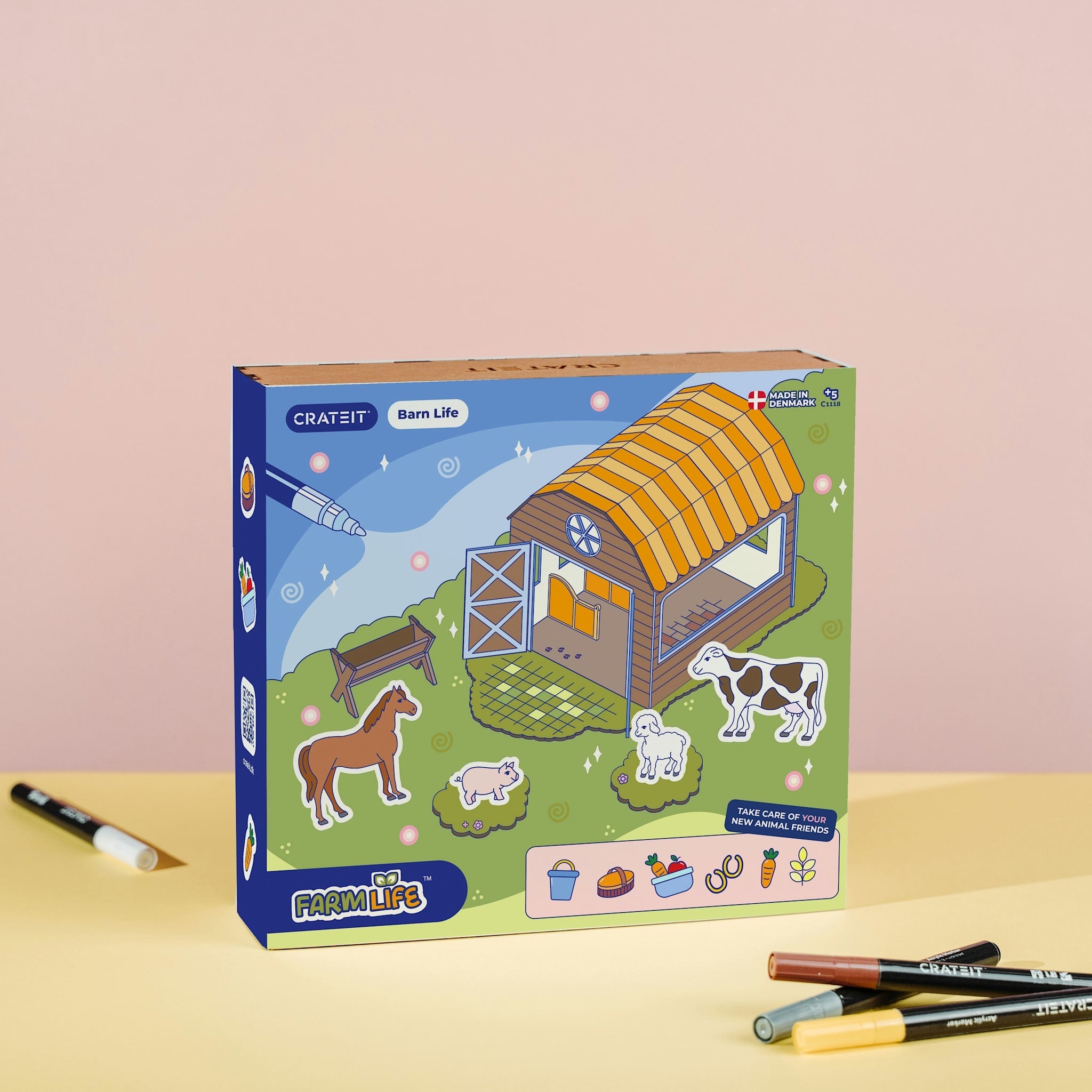 Crateit Farm | Barn Life | Wooden Art & Craft Kit