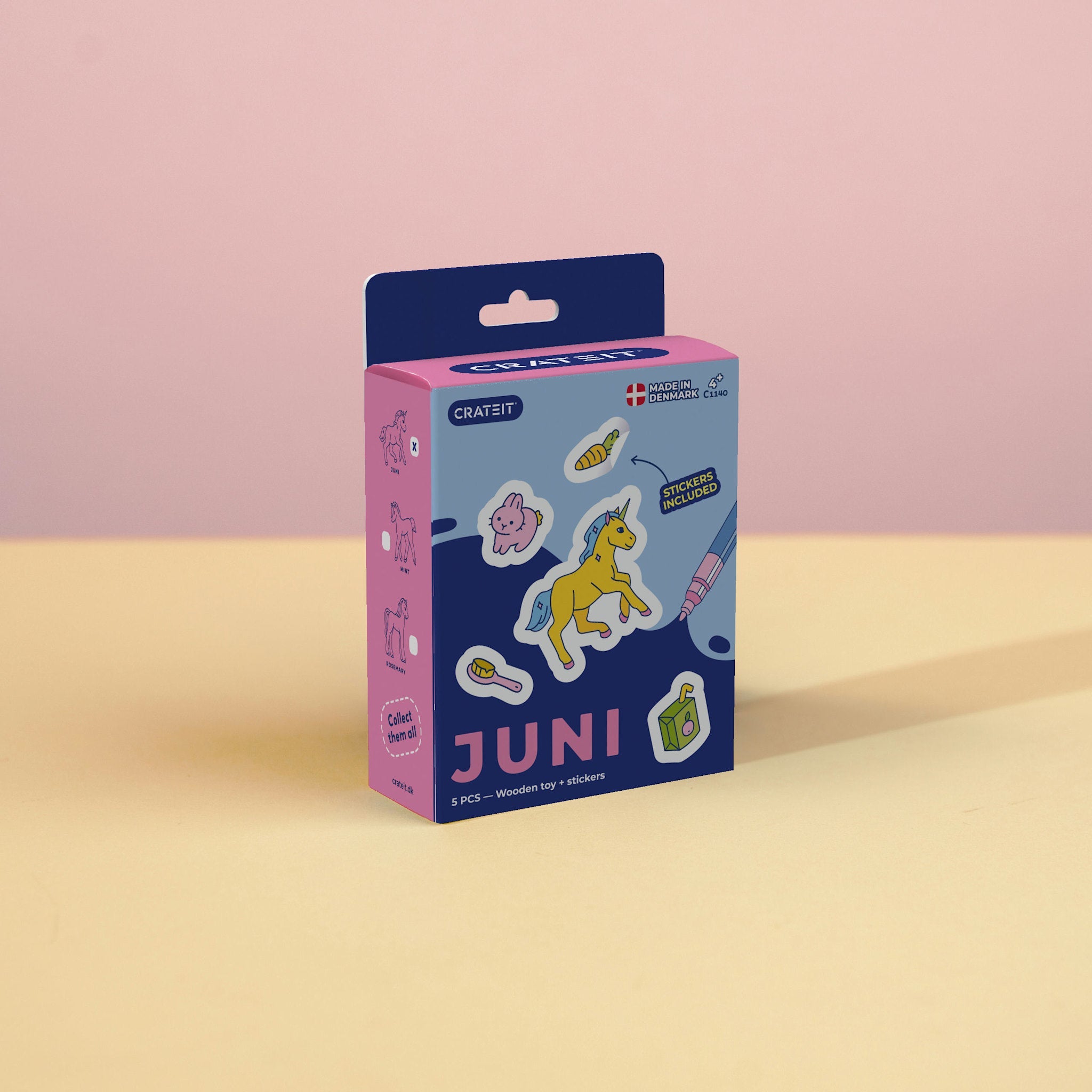 Crateit Unicorn | Juni | Wooden Art & Craft Kit
