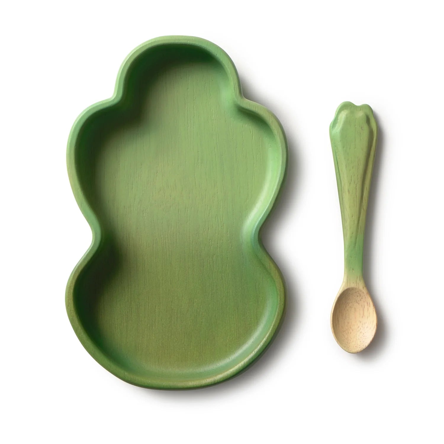 Oli&Carol Kendall the Kale Plate and Spoon Set