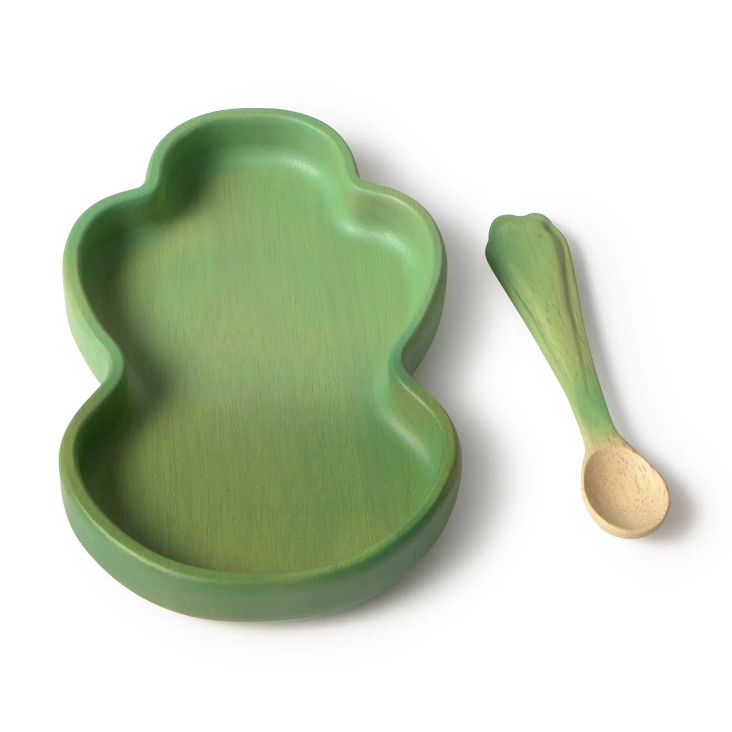 Oli&Carol Kendall the Kale Plate and Spoon Set