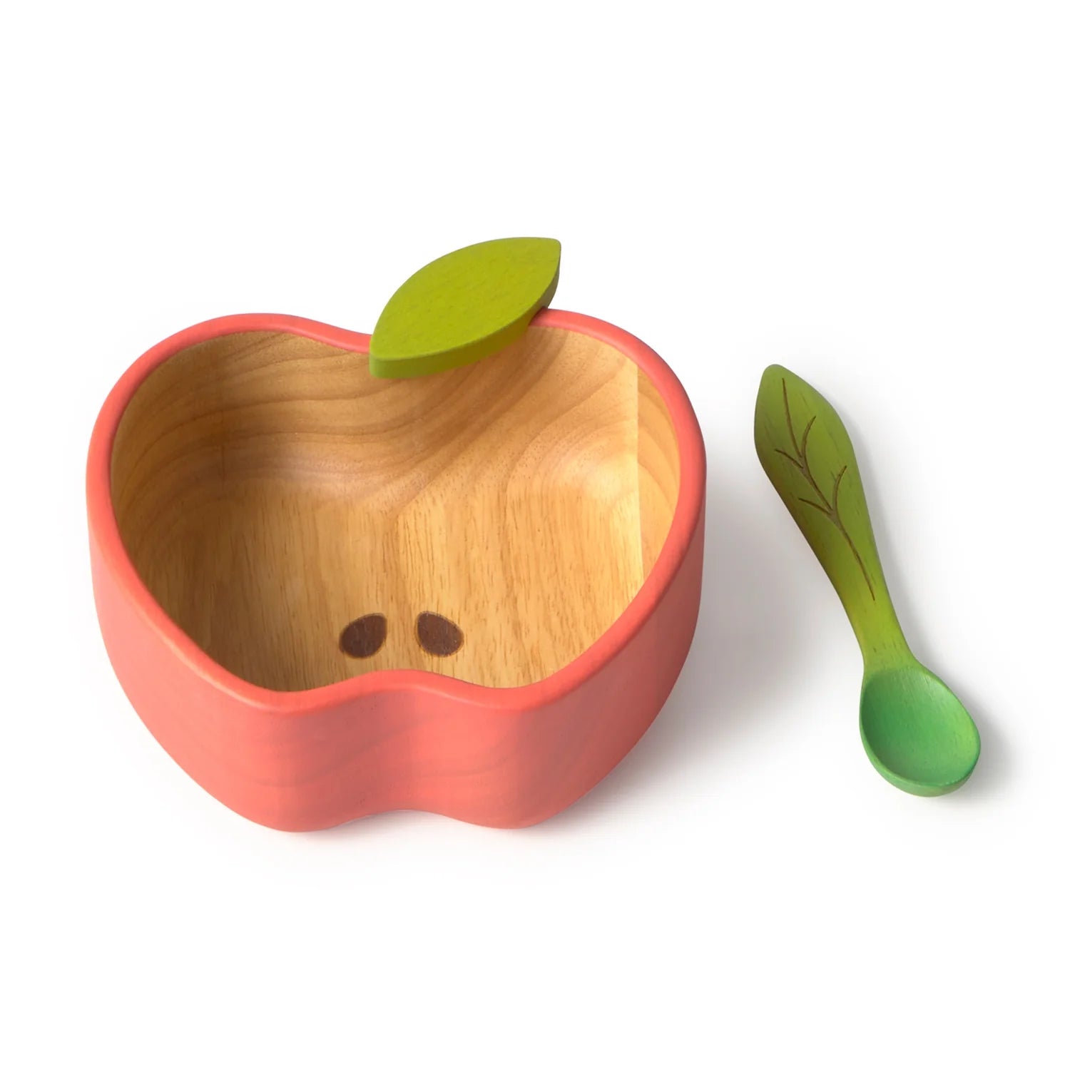 Oli&Carol Pepa the Apple Bowl and Spoon Set
