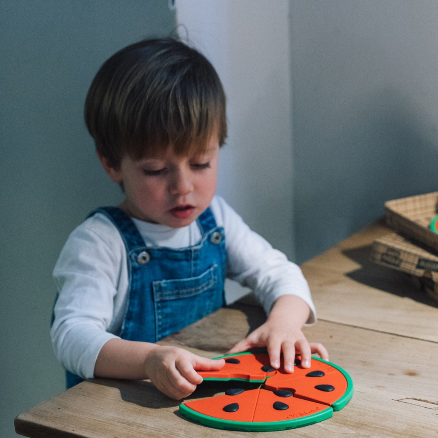Oli & Carol Wally the Watermelon Baby Pizza Puzzle