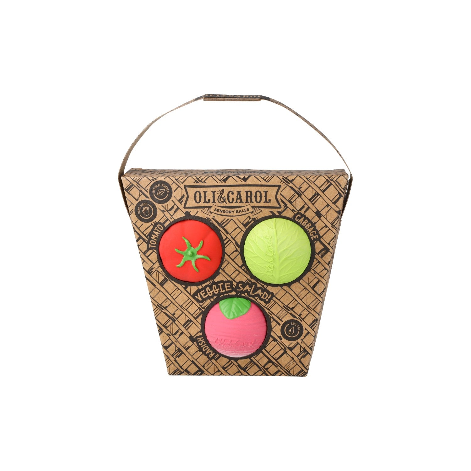 Oli & Carol Baby Sensory Ball Veggie Salad