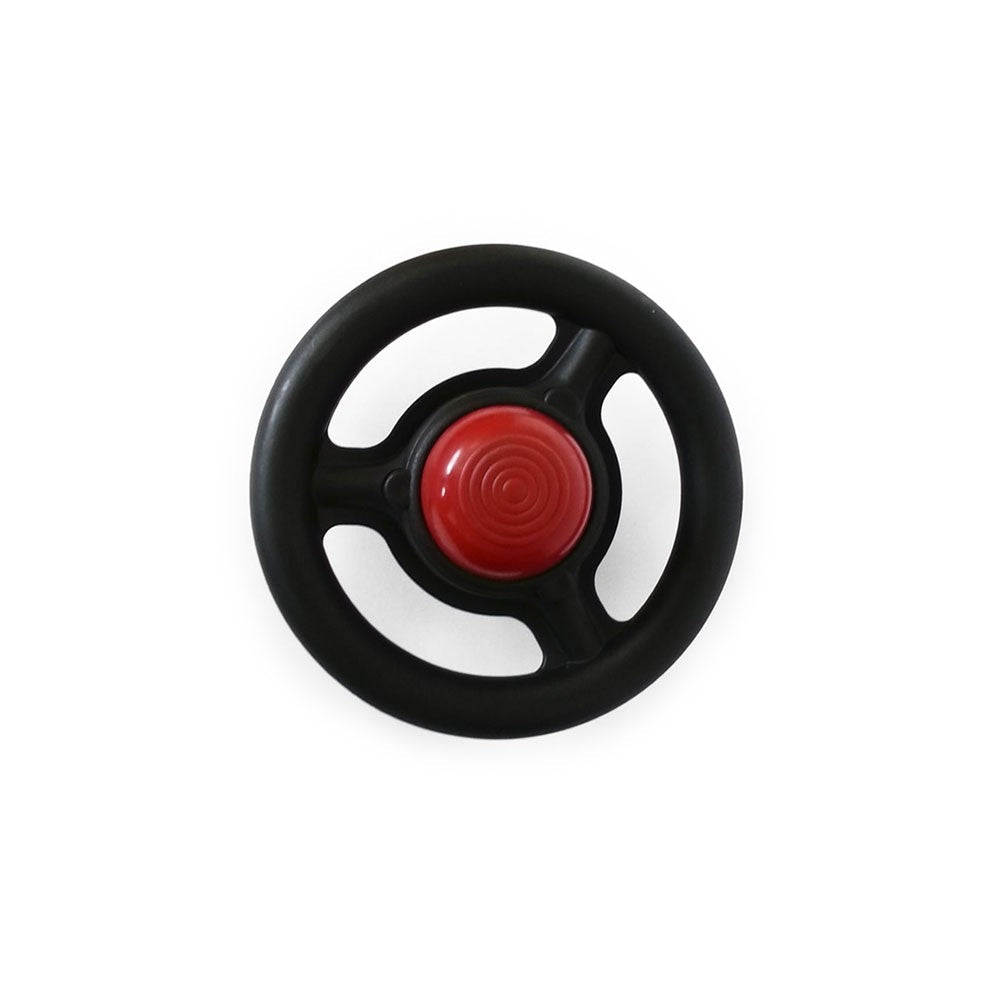 Steering wheel with red horn - Racer