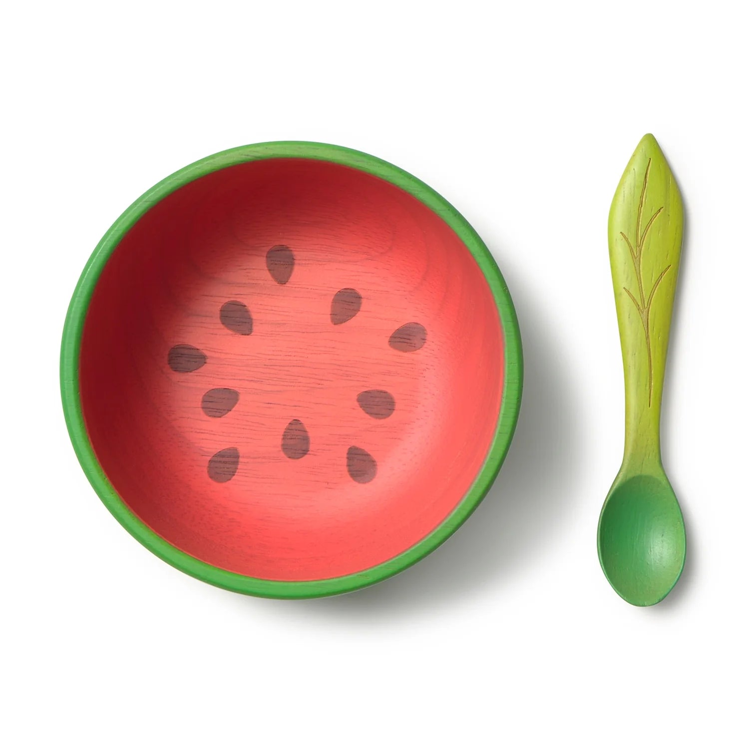 Oli&Carol Wally the Watermelon Bowl and Spoon Set