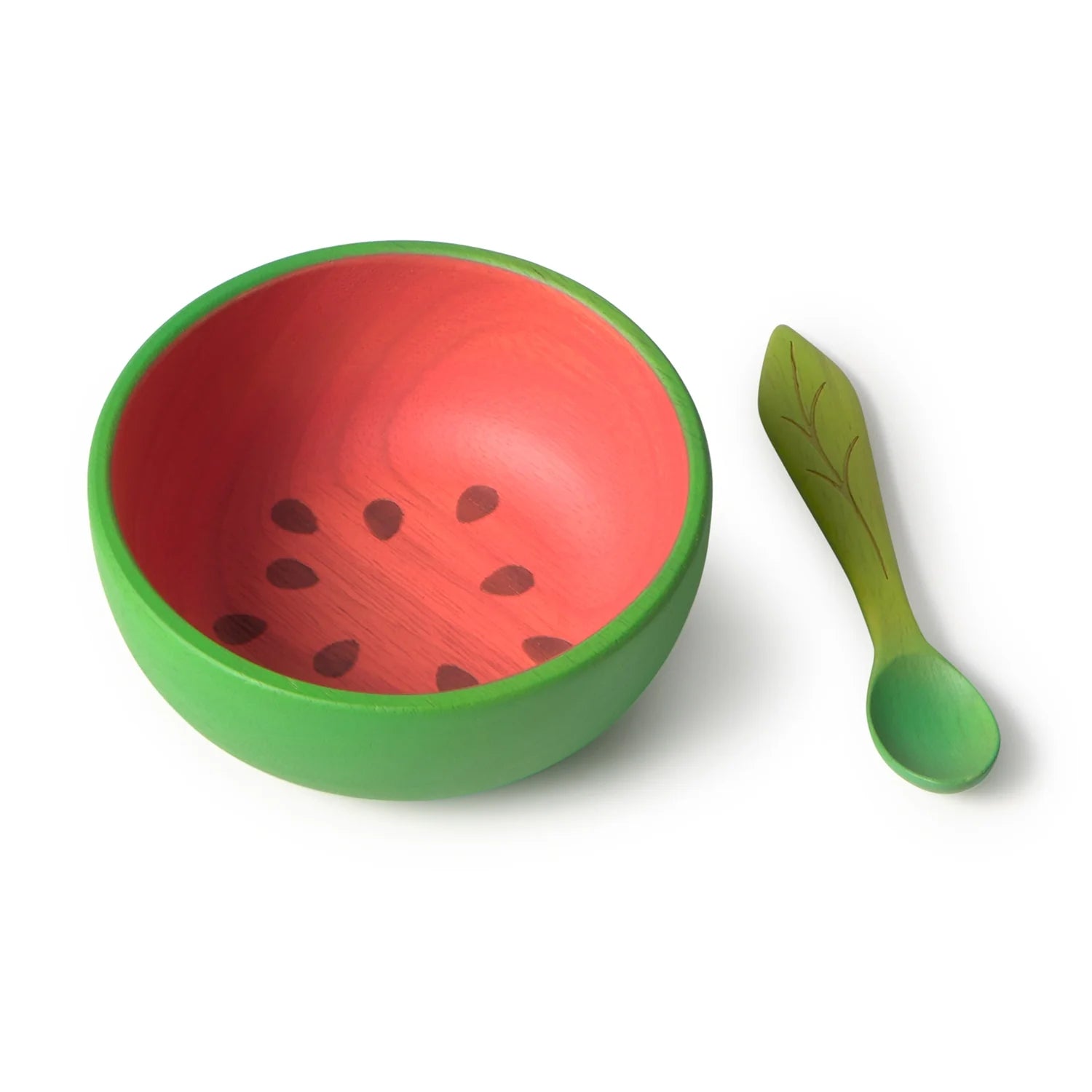 Oli&Carol Wally the Watermelon Bowl and Spoon Set