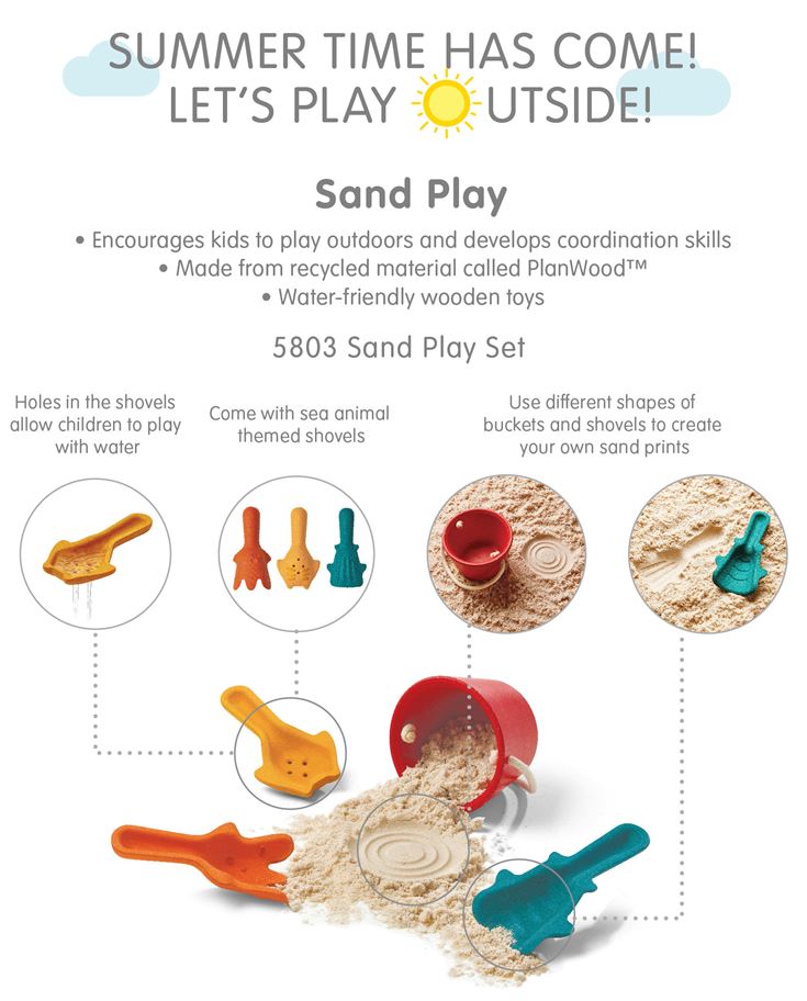 PlanToys Summer Products 5803 Sand Play Set