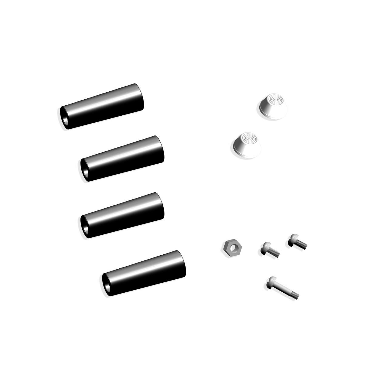 Screws and bolts set Roadster Link Pink