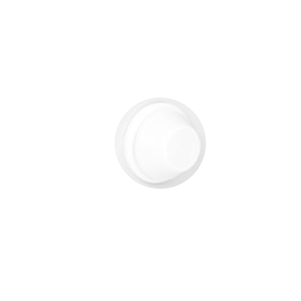 White Wheel Cap for Roadster Light Pink