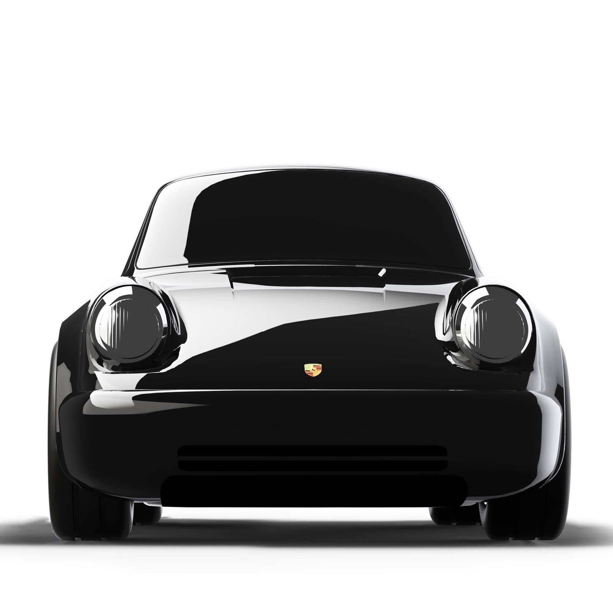 Porsche Racing Car 911 Black Toy Car