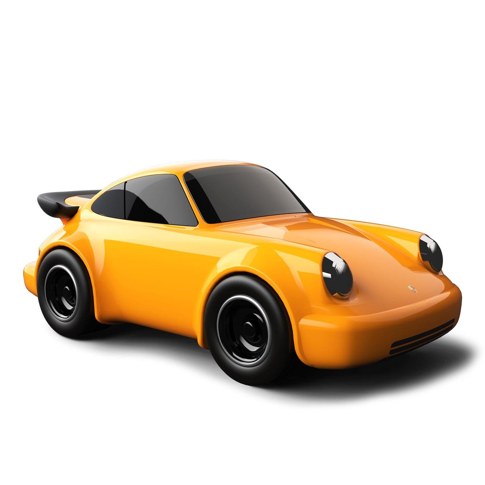 Porsche Racing Car 911 Yellow Toy Car