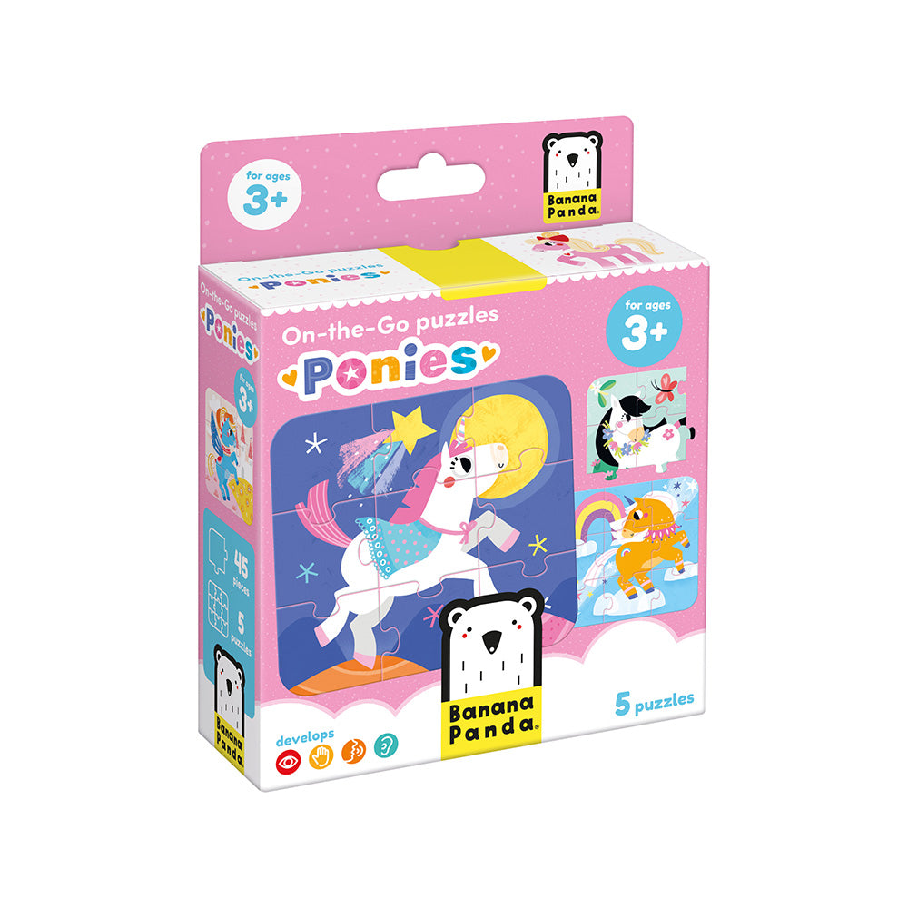 Banana Panda On-the-Go Puzzles Ponies